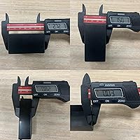 Vista 2 de 4pcs Humbucker Guitarra Pickup Cover Plastic Guitar Parts (negro)