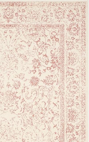 Miniatura 115 de Safavieh colección Adirondack - Alfombra de área, 8 x 10 pies, gris pizarra y marfil, diseño oriental desgastado, no desprende pelusa, fácil