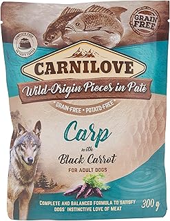 CARNILOVE Dog Bag Carp / Black Carrot Dog Food product image