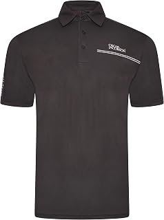 Oscar Jacobson Men's Grampian Golf Moisture Wicking Active Sport Button Down Shirt