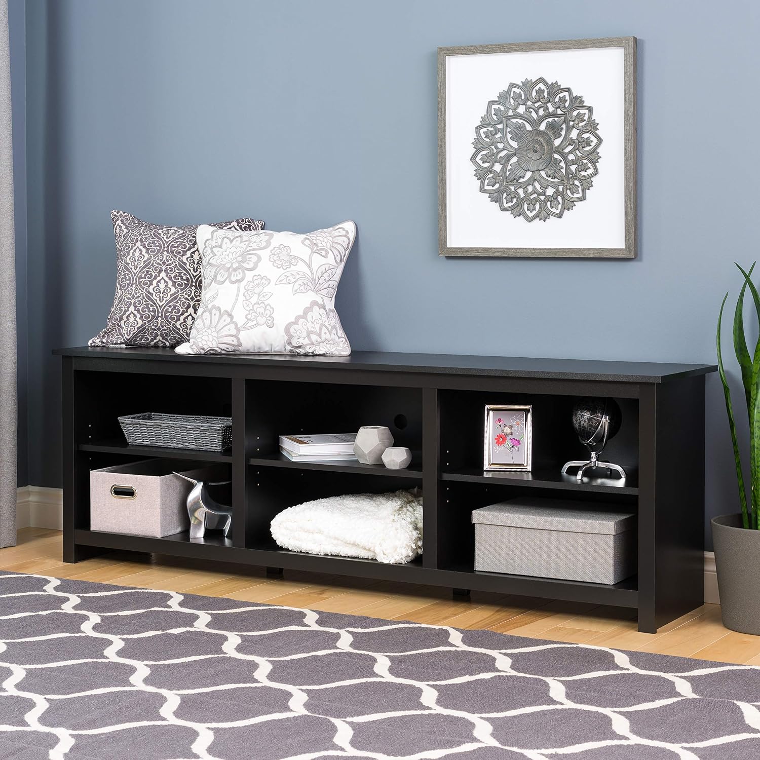 Prepac Prepac Sonoma 72 inch TV Stand, Black