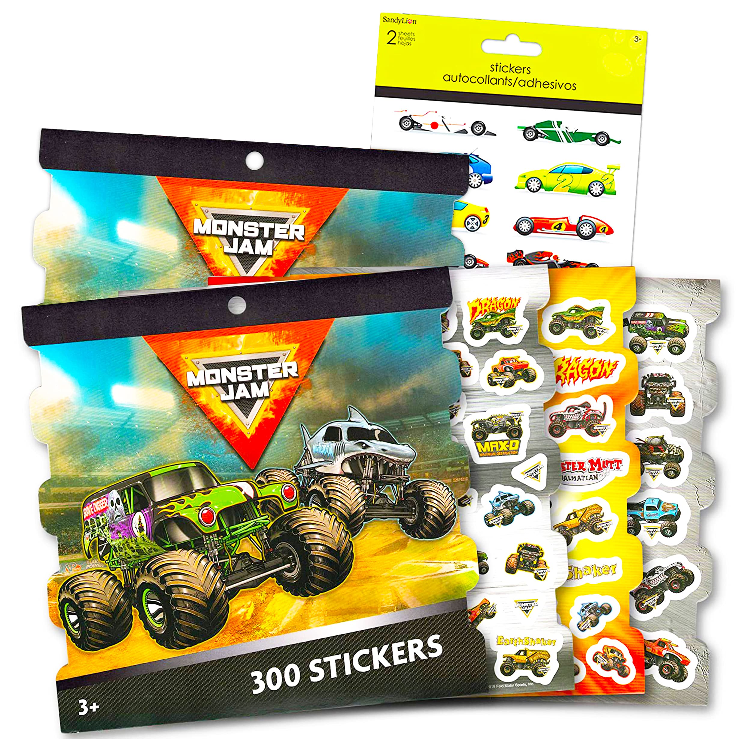 Buy Monster Jam Party Supplies Stickers For Kids Bundle 600 Assorted buy-monster-jam-party-supplies-stickers-for-kids-bundle-600-assorted