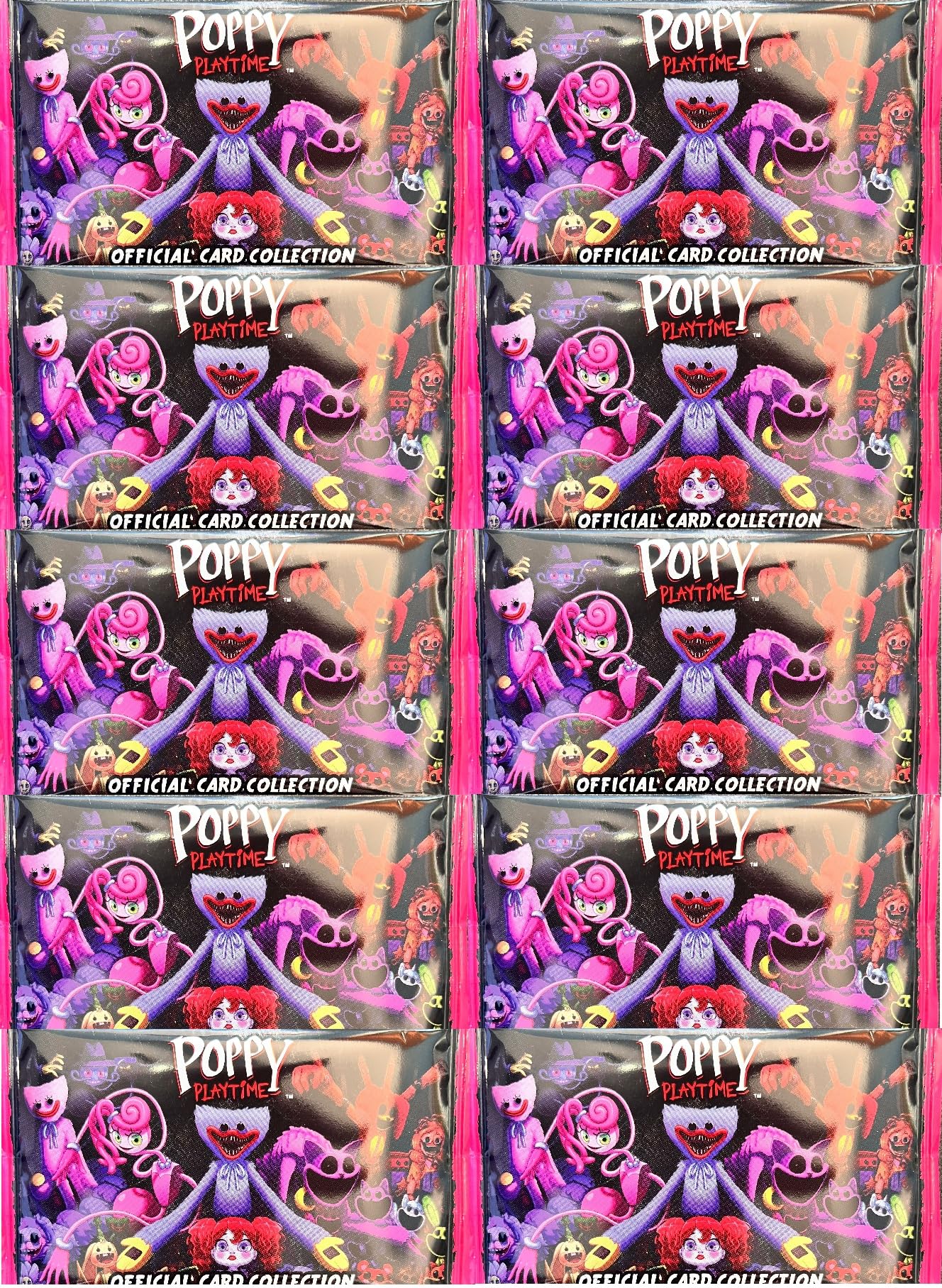 10 BUSTINE DI CARDS POPPY PLAYTIME - 3