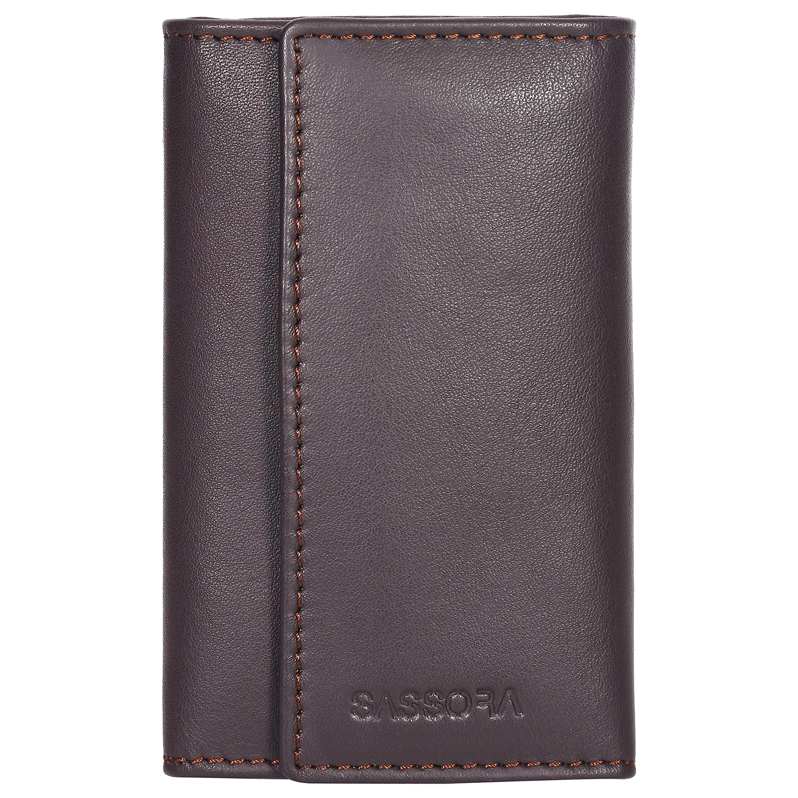 sassora Genuine Leather Unisex 6 Keyholder Key Pouch-picture-33