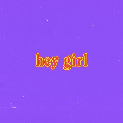 hey girl [7" SIngle] [Purple] por boy pablo, capa do álbum