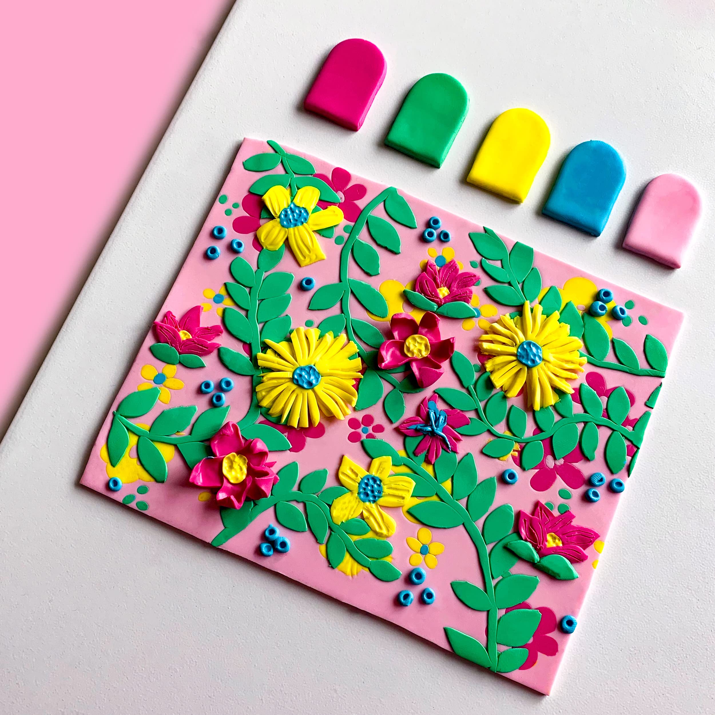 FIMO Pâte à modeler polymère Soft & Effect - 57 g - Lot de 8 - Collection The Sun & Fun