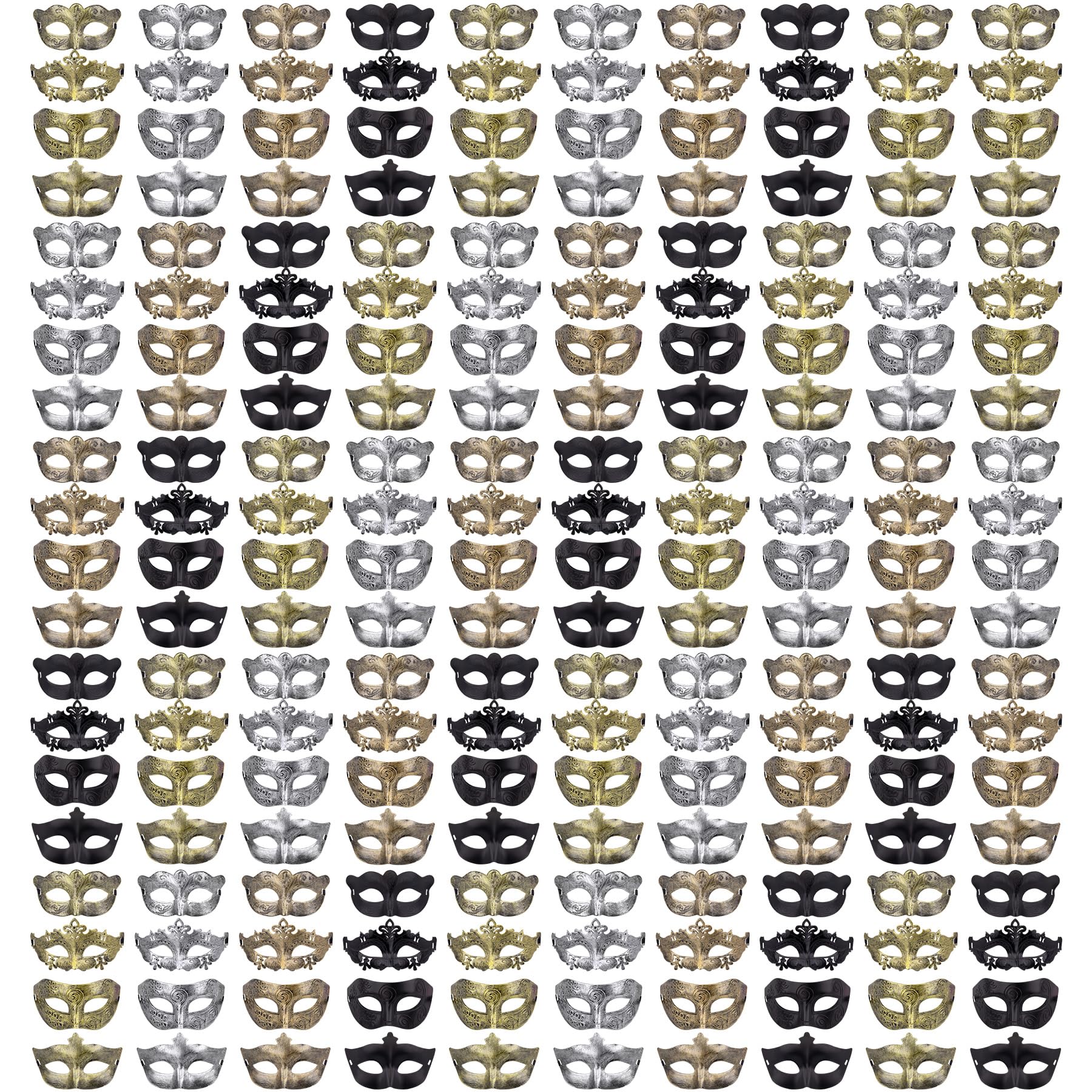 FEQO 200 maschere in maschera vintage antiche veneziane per uomo donna
