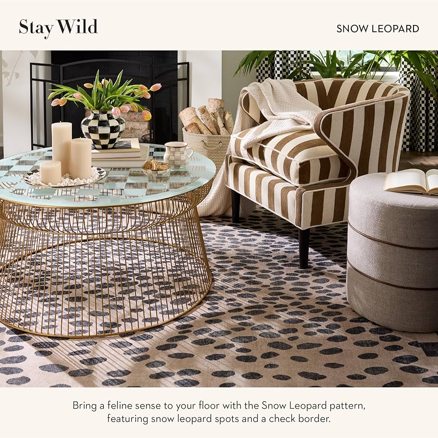 MacKenzie-Childs ラグ カーペット91 cm × 150cm 91LBgu7buUL._AC_UF894,