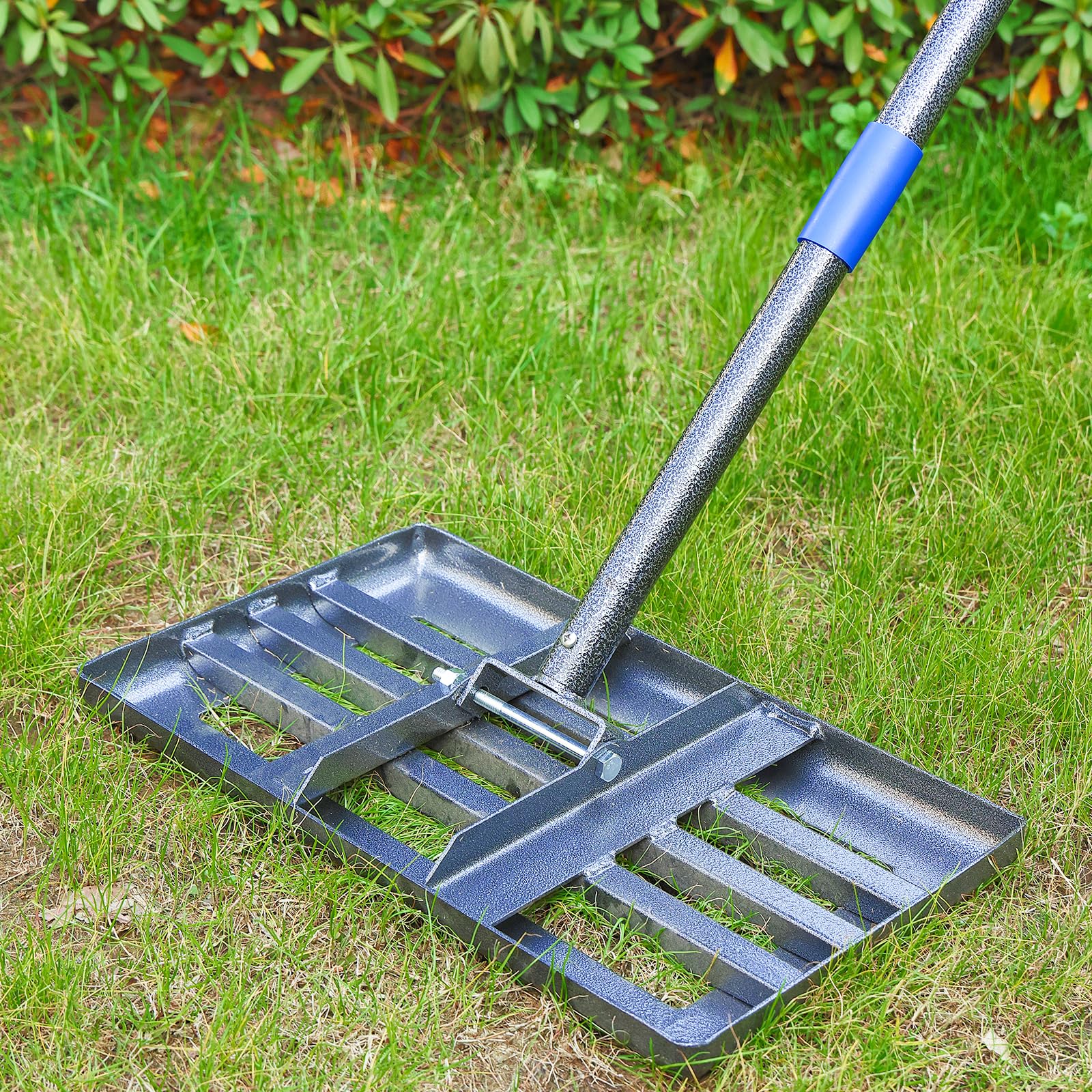 Rasenrechen Metall 152cm, Nivellierrechen mit glatten Kanten