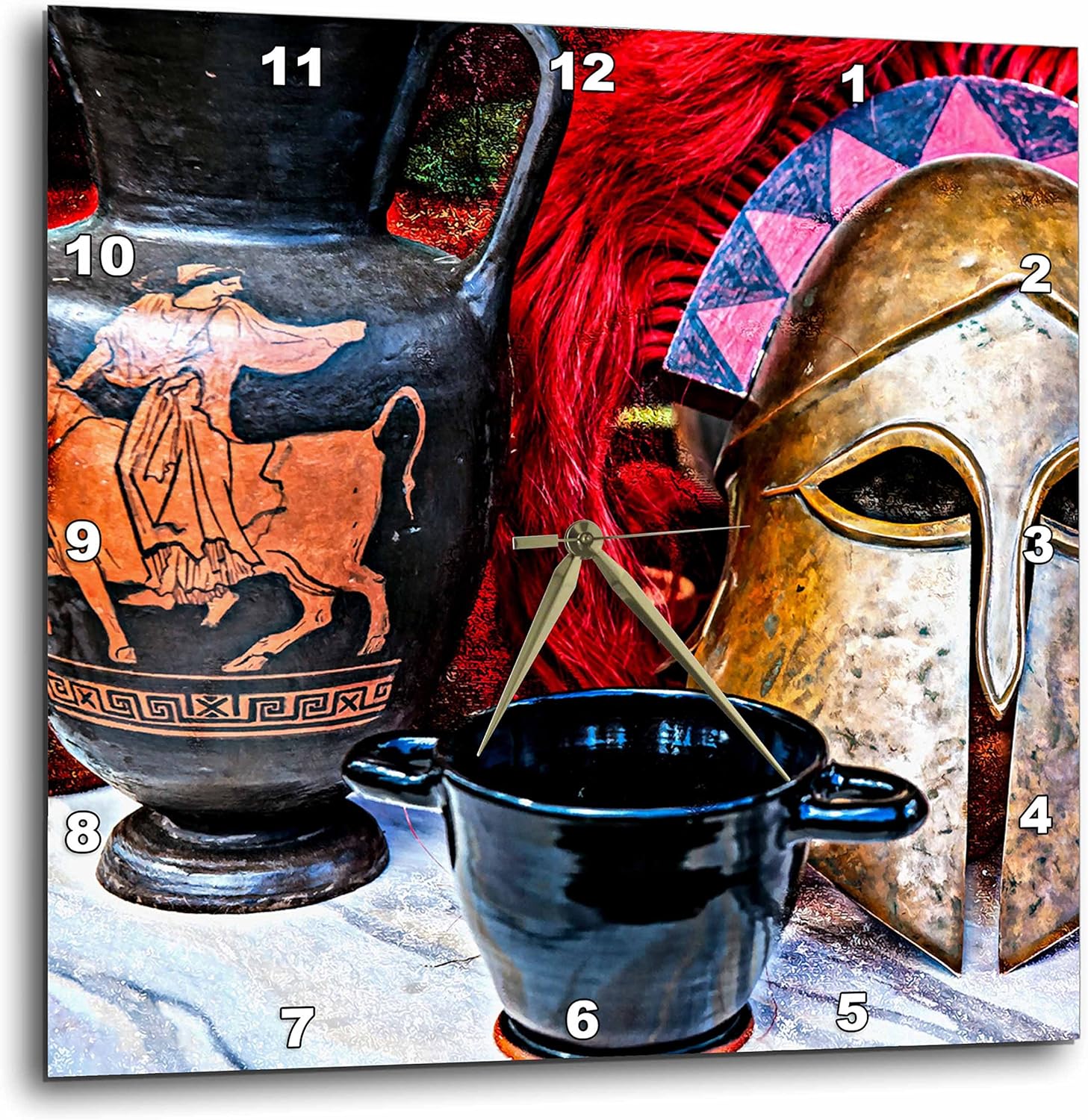 3dRose DPP_271916_2 Wall Clock, 13 x 13