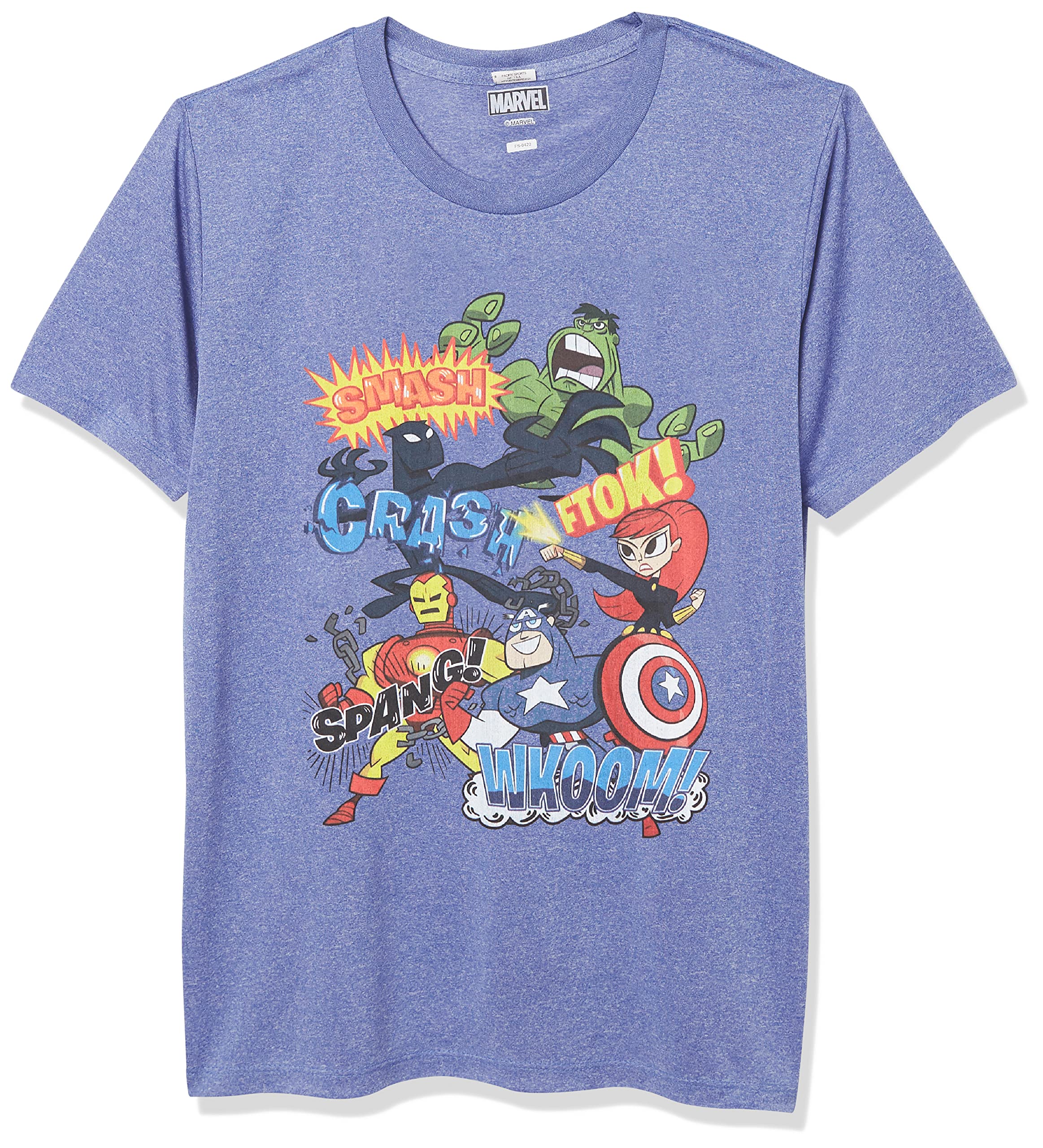T-shirt Marvel sound effects rétro enfant cadeau anniversaire geek - 3