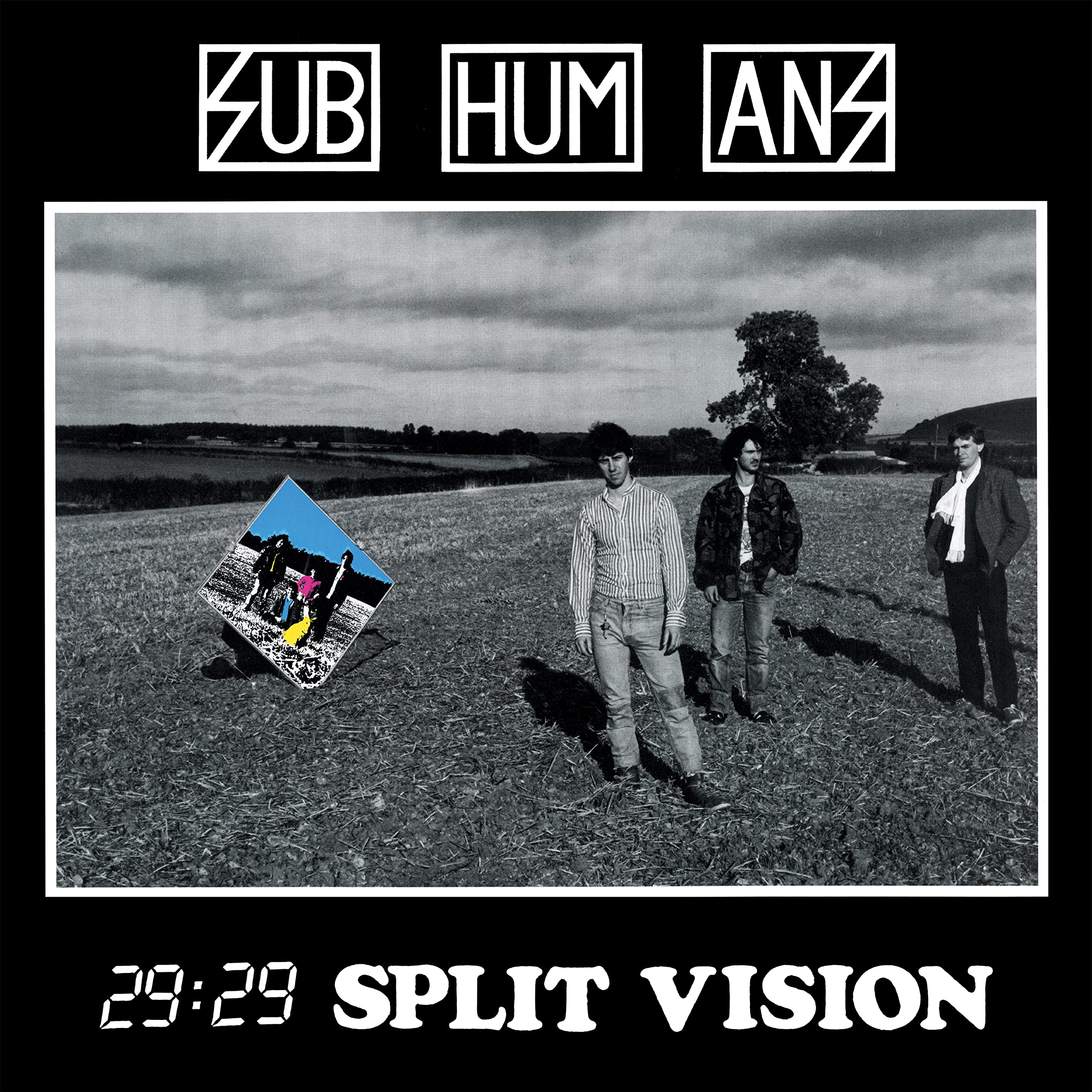 Subhumans 29:29 Split Vision (red Vinyl) LP New 810017648023