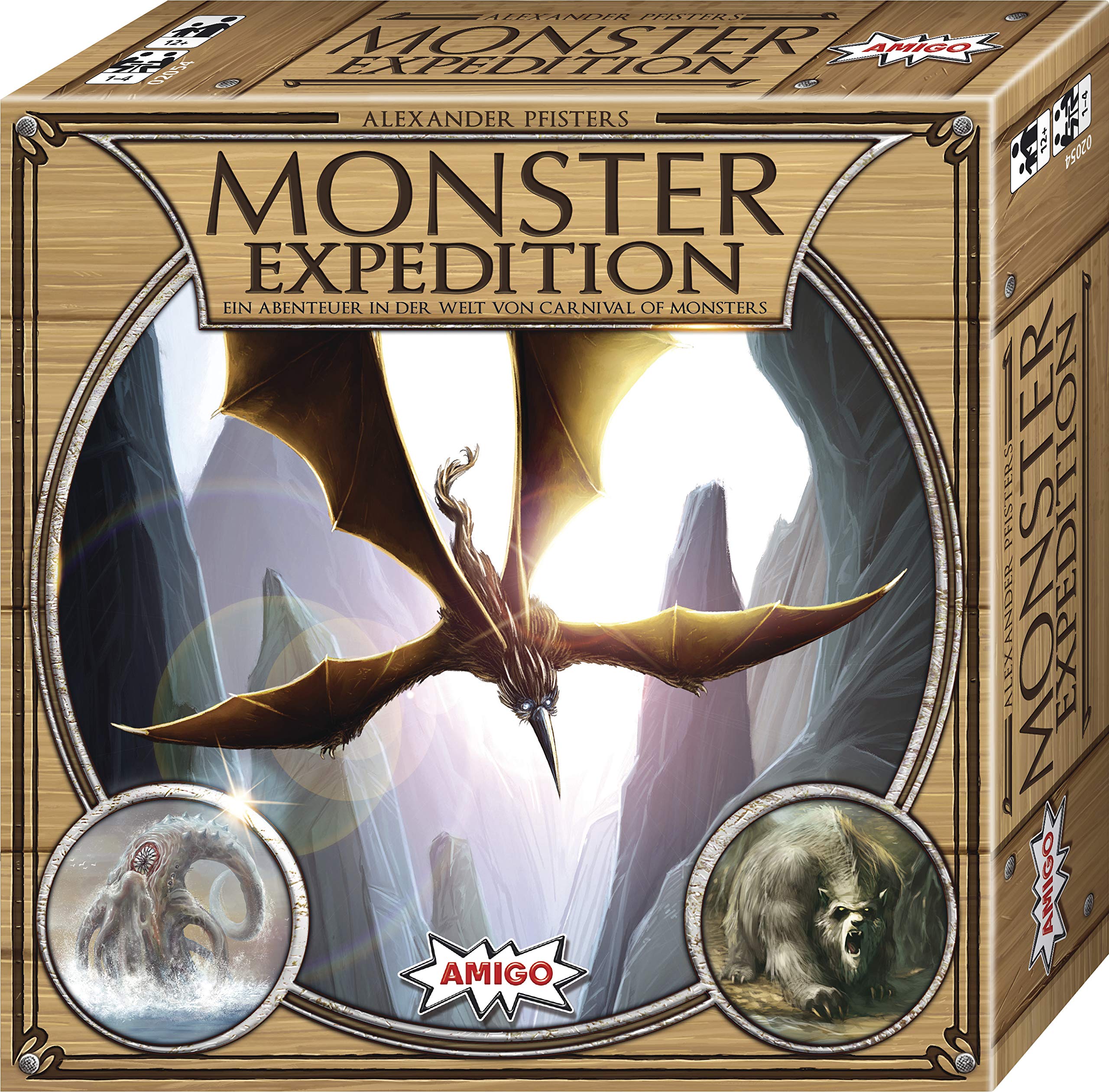 AMIGOAlexander Pfister's Monster Expedition – Dice-Rolling Game for Ages 12+ | 1-4 Players