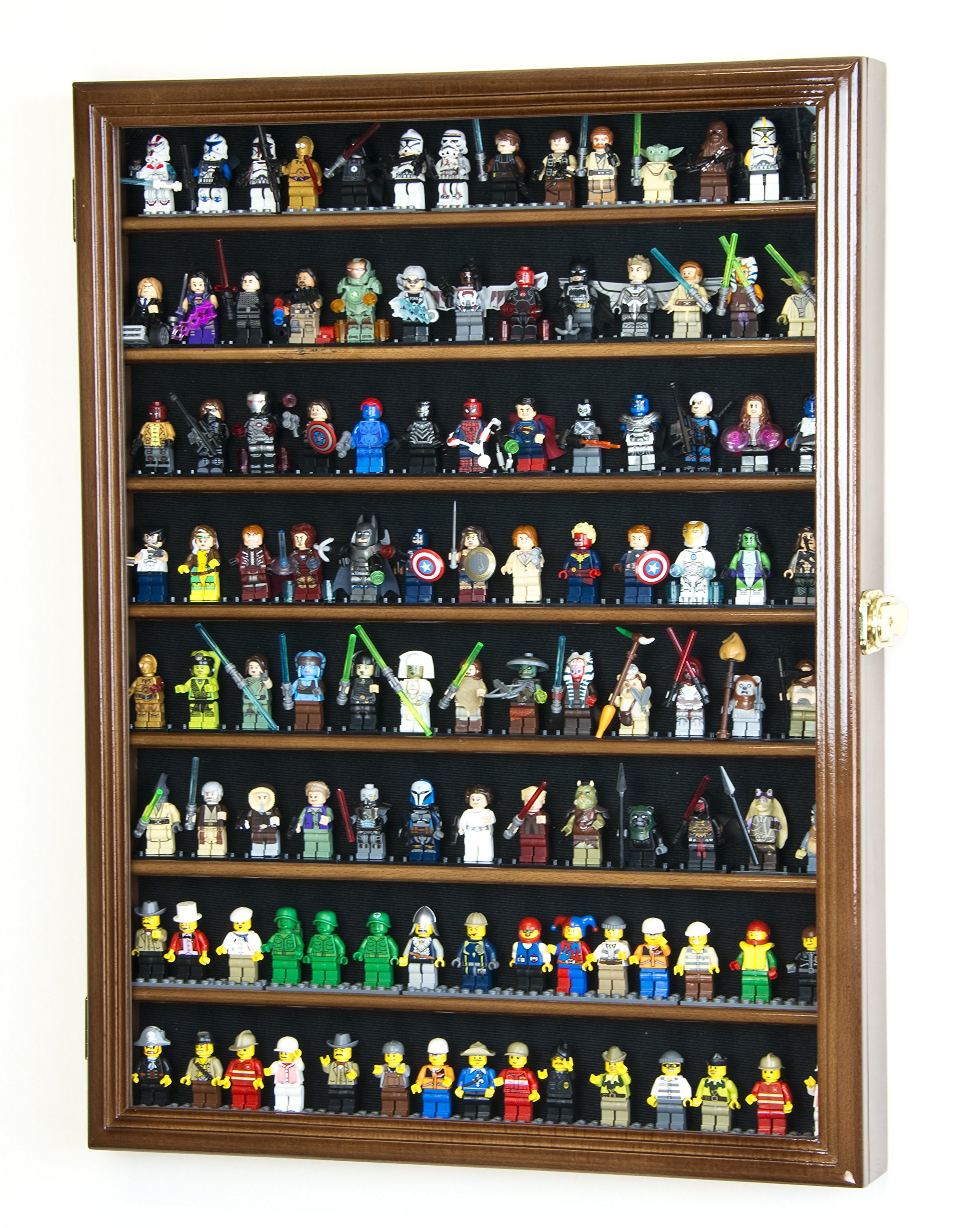 Buy Large 110+ Lego Men Miniatures / Legos / Minifigures /Display Case