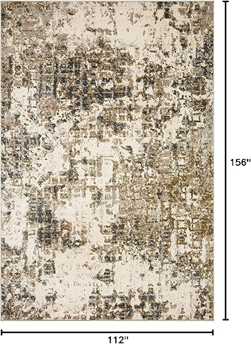 Miniatura 7 de Loloi II Spirit Collection SPI-04 - Alfombra de área índigomarfil de 7'-10" x 10'