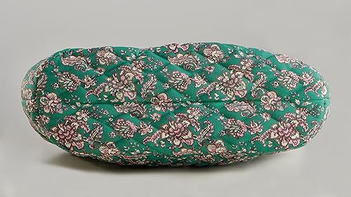 Miniatura 8 de Maison d' Hermine Bolsa de compras acolchada de algodón con bolsillos con cremallera y pequeña bolsa de comestibles para el trabajo, viajes, almuerzo