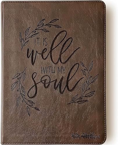 Biblia de diario ESV | Personalizado con nombre | Diseño personalizado con letras a mano y grabado con láser | Regalo para boda, cumpleaños,