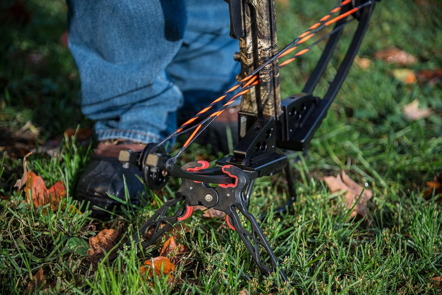 TRUGLO Bow Jack Folding Bow Stand, Standard, Black : Sports & Outdoors