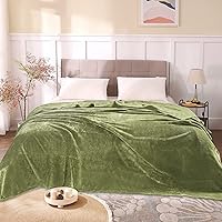 Vista 456 de BEDELITE Fleece Blanket White Throw Blanket for Couch & Bed, Luxury Plush Cozy Fuzzy Blanket 50" x 60", Super Soft Warm Lightweight Throw Blanket