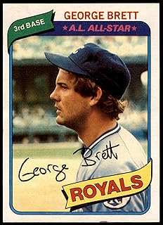 1980 Topps # 450 George Brett Kansas City Royals (Baseball Card) VG/EX Royals