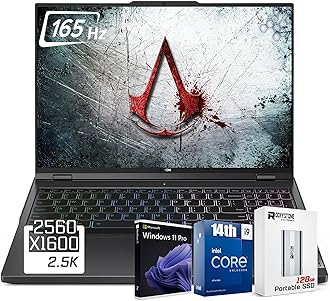 LenovoLegion 5i Gaming Laptop, 14th Gen Intel 24-Core i9-14900HX, 16" WQXGA (2560x1600) 165Hz, 64GB DDR5 RAM, 2TB SSD, GeForce RTX 4060(TGP 140W), RGB Backlit KB, W/128GB PSD,