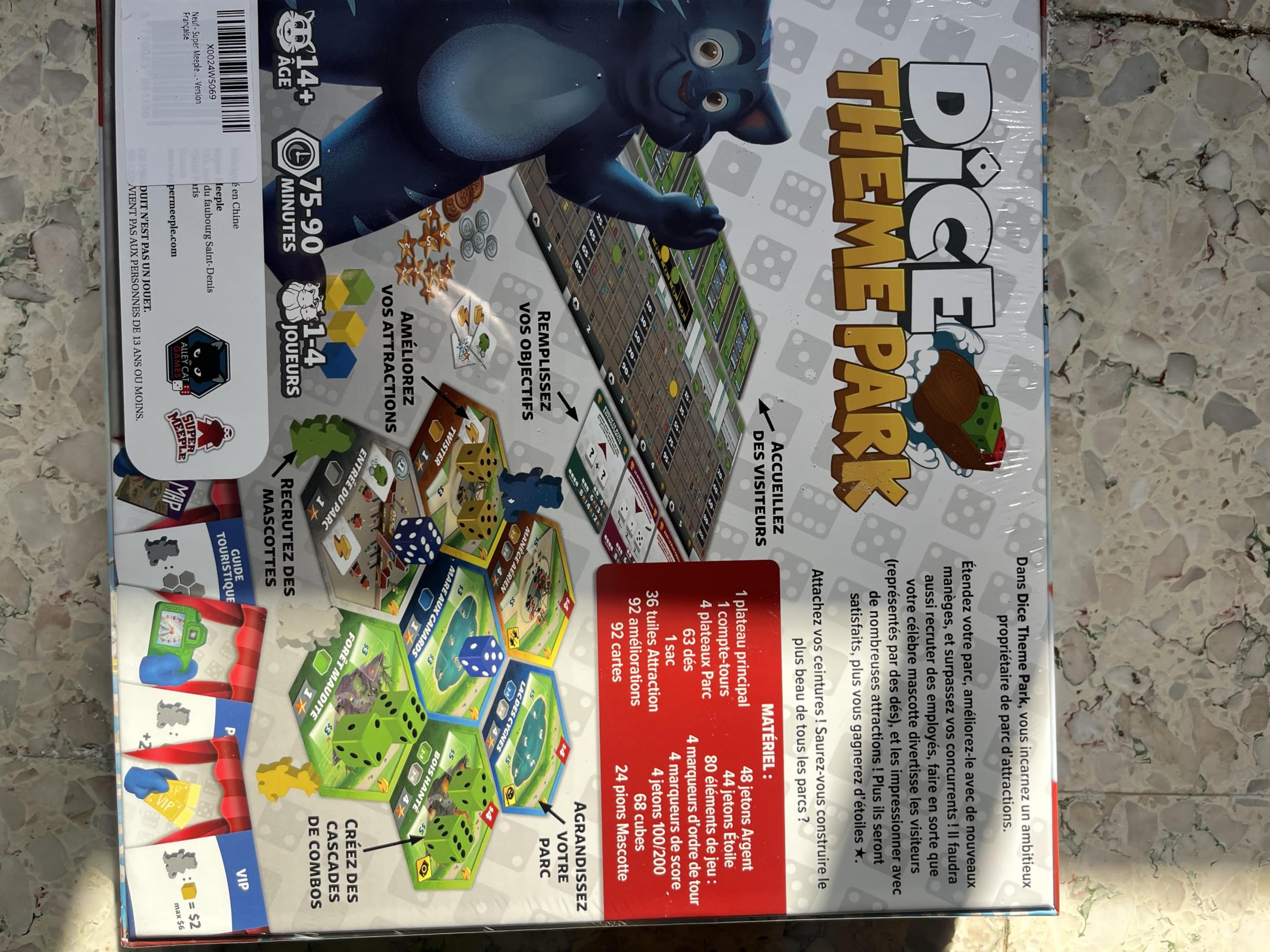 Super Meeple - Dice Theme Park - Versione francese