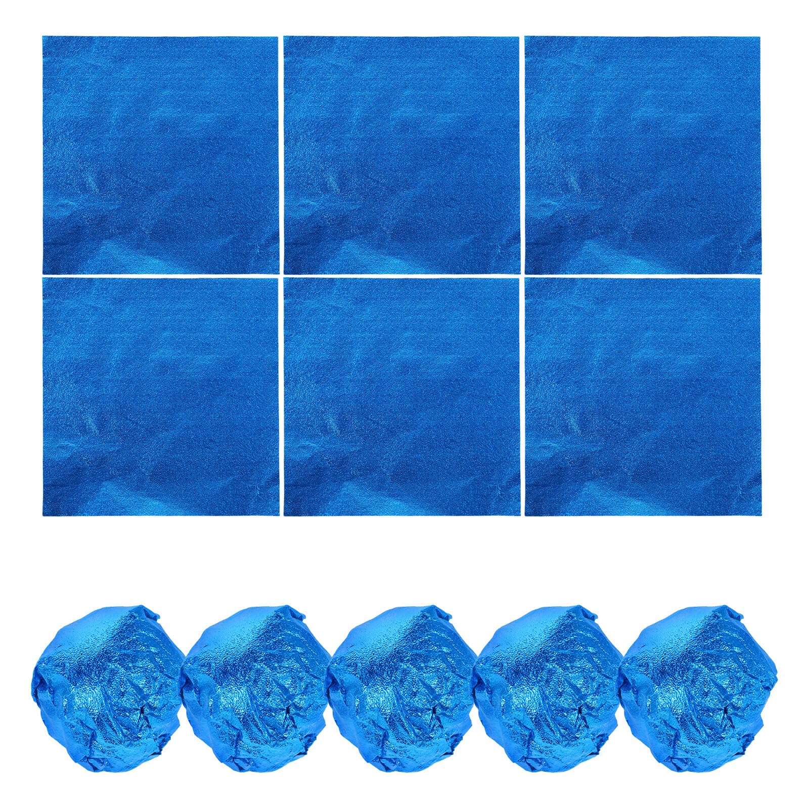 100pcs Colored Orange Peel Texture Aluminum Foil Candy Wrappers 15x15cm for Chocolate Truffle Ball Wrapping Paper DIY Candy Packaging Accessories