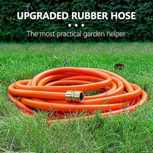 Miniatura 8 de Manguera de jardín híbrida de 58 pulgadas x 50 pies, longitud personalizada, -40F a 150, para todo tipo de clima, sin torceduras, flexible y a