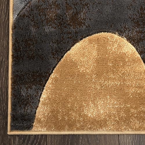 Miniatura 75 de Home Dynamix Tribeca Slade - Tapete contemporáneo, abstracto azul/rojo óxido, 7 pies 10 pulgadas x 10 pies 6 pulgadas Azul/Óxido