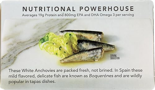 Miniatura 4 de Wild Planet, Anchoas salvajes en aceite de oliva, 4.37 onzas