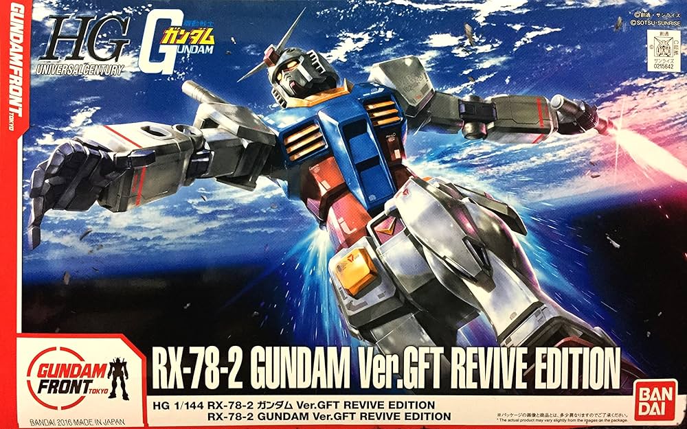 Bandai HG 1/144 RX-78-2 Gundam Ver.GFT Revive Edition