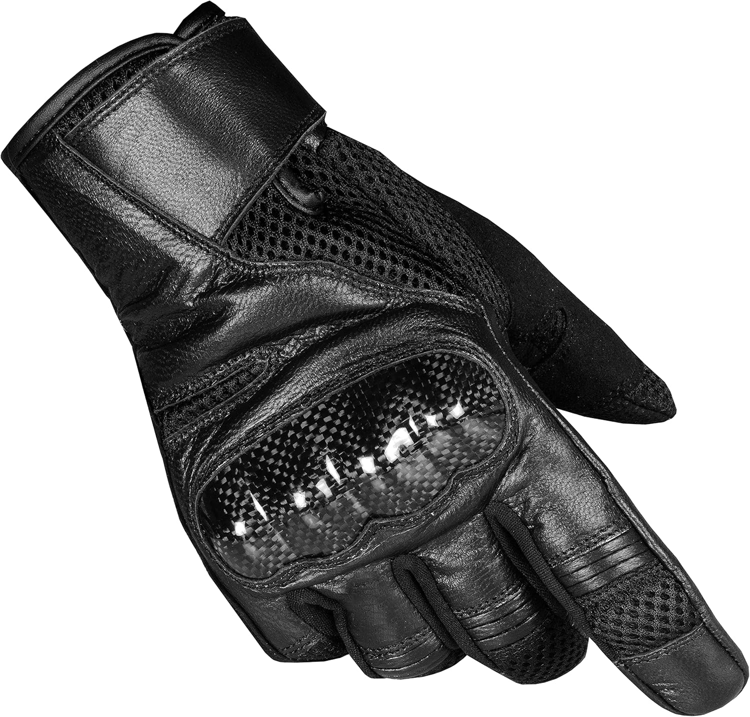 Jackets 4 Bikes Men's AirGrp Motorcycle Touchscreen Leather