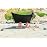 Neso Grande Portable Beach Tent Sun Shelter - Lightweight Beach Shade Canopy - Easy Setup for Family Outings - Patented Reinforced Corners - UPF 50+ Sun Protection - 7ft Tall, 9 x 9ft - Black