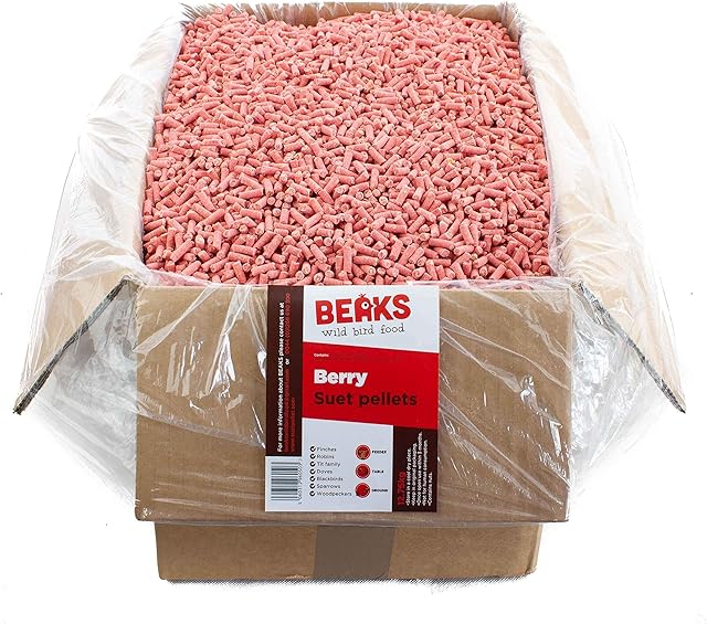 Wild berry Suet Pellets 12.55 kg Box with free pp