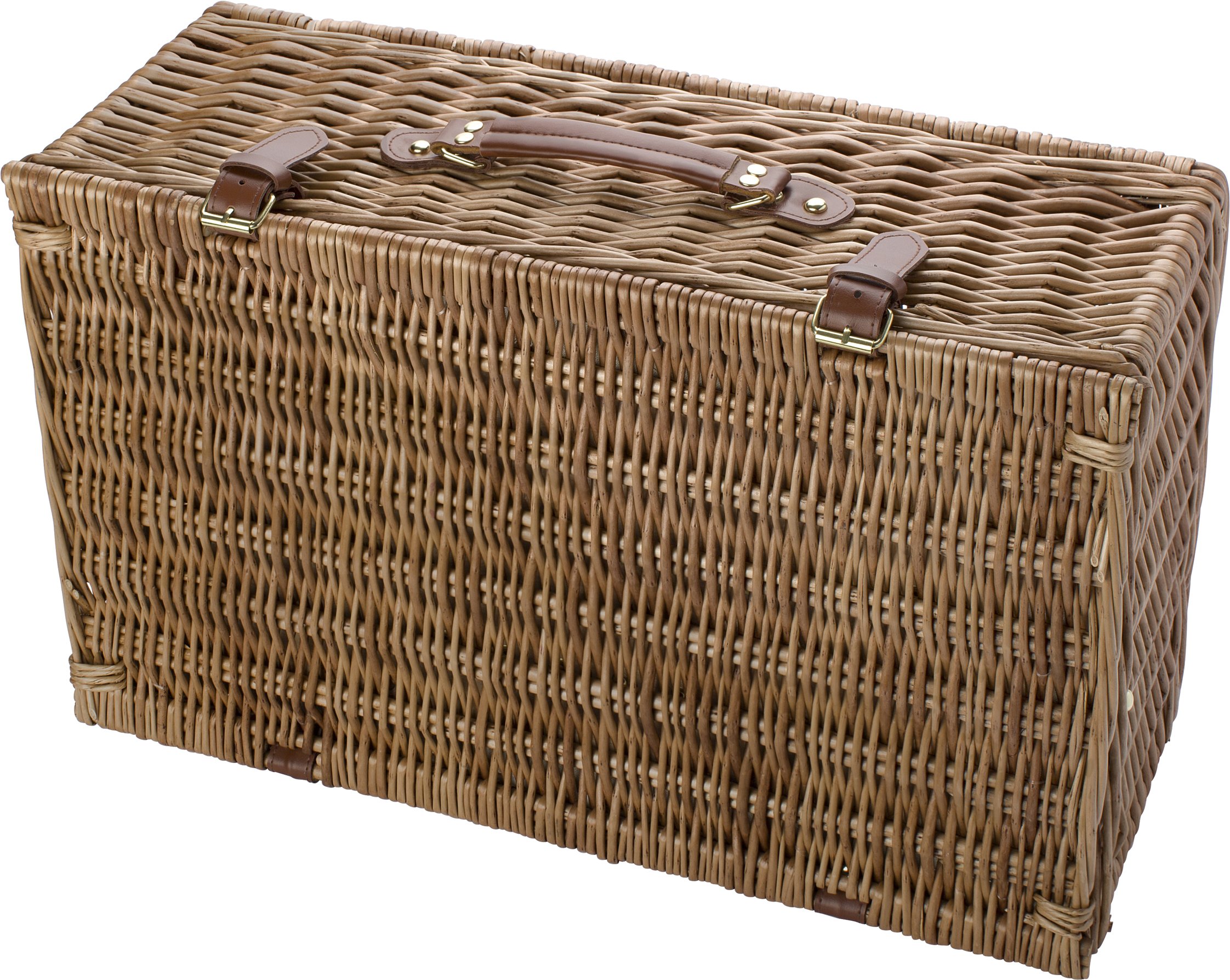 «premium» de pique-nique pour 4 personnes, chacune comprenant 4 couteaux, fourchettes, cuillères à café, assiettes et kaffeebechern. : 54 x 34 x 20 cm