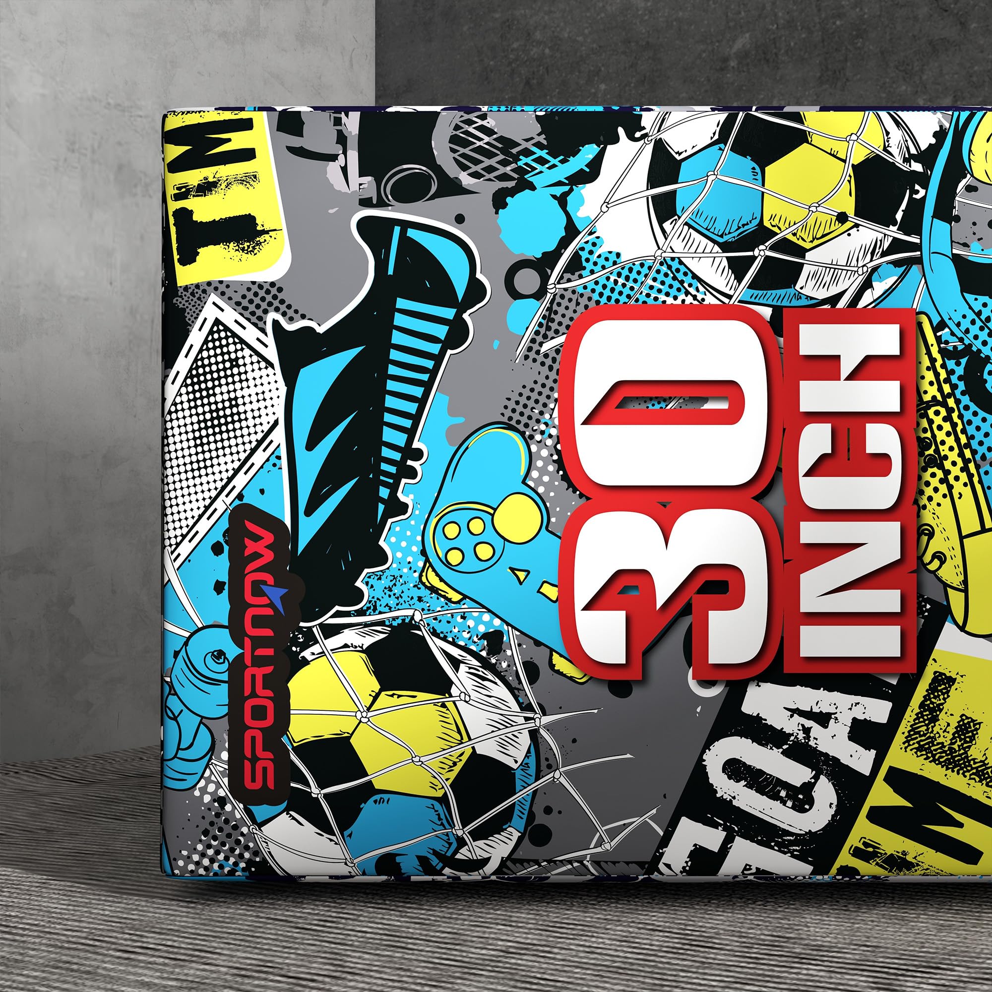 SPORTNOW 3 in 1 Plyo Box, Piattaforma Pliometrica per Allenamento Salti