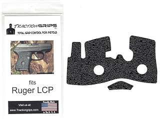 Rubber Grip Tape Overlay for Ruger LCP Pistols - Tractiongrips
