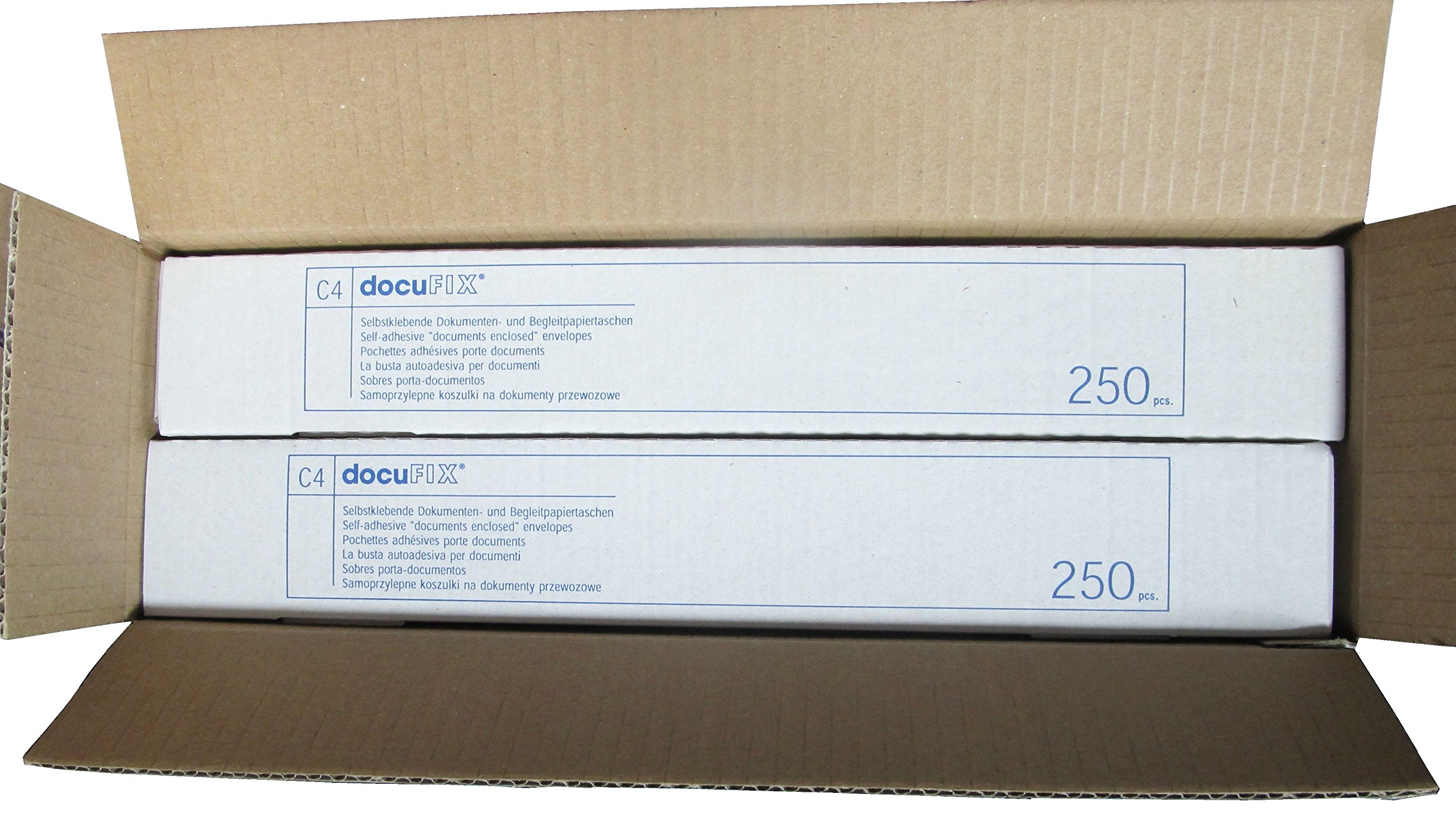 100 Buste A6 Trasparenti Con Scritta Documents Enclosed - Portadocumenti Con Chiusura Adesiva - Foto 4