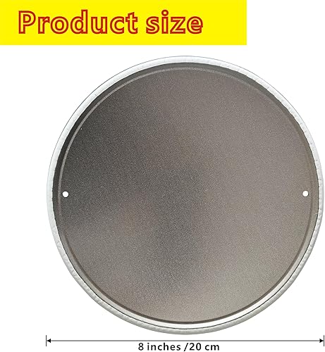 Miniatura 2 de Beer Time O'Clock - Letrero de metal redondo de 8 x 8 pulgadas para bar, garaje, decoración de pared, regalo Cerveza,Cerveza O'Clock,Necesita