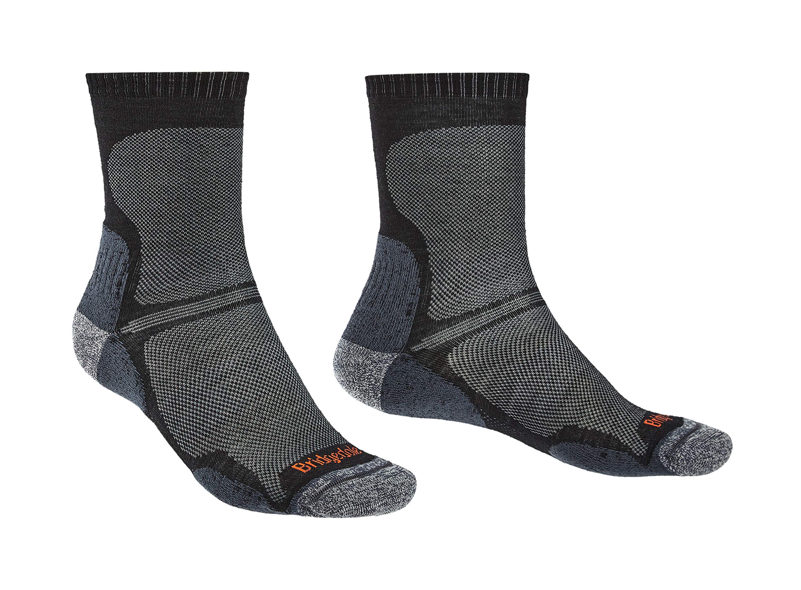 Bridgedale Men's Ultra Light Crew Merino Endurance Socks, Medium