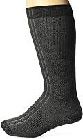 Wrangler Men's Lightweight Ultra-Dri Over-the-Calf Boot Socks 3 Pair Pack - Moisture-Wicking, Cushioned Comfort, Made in USA
