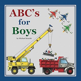 ABC's for Boys (Hardcover Alphabet Book, Baby & Children's Book