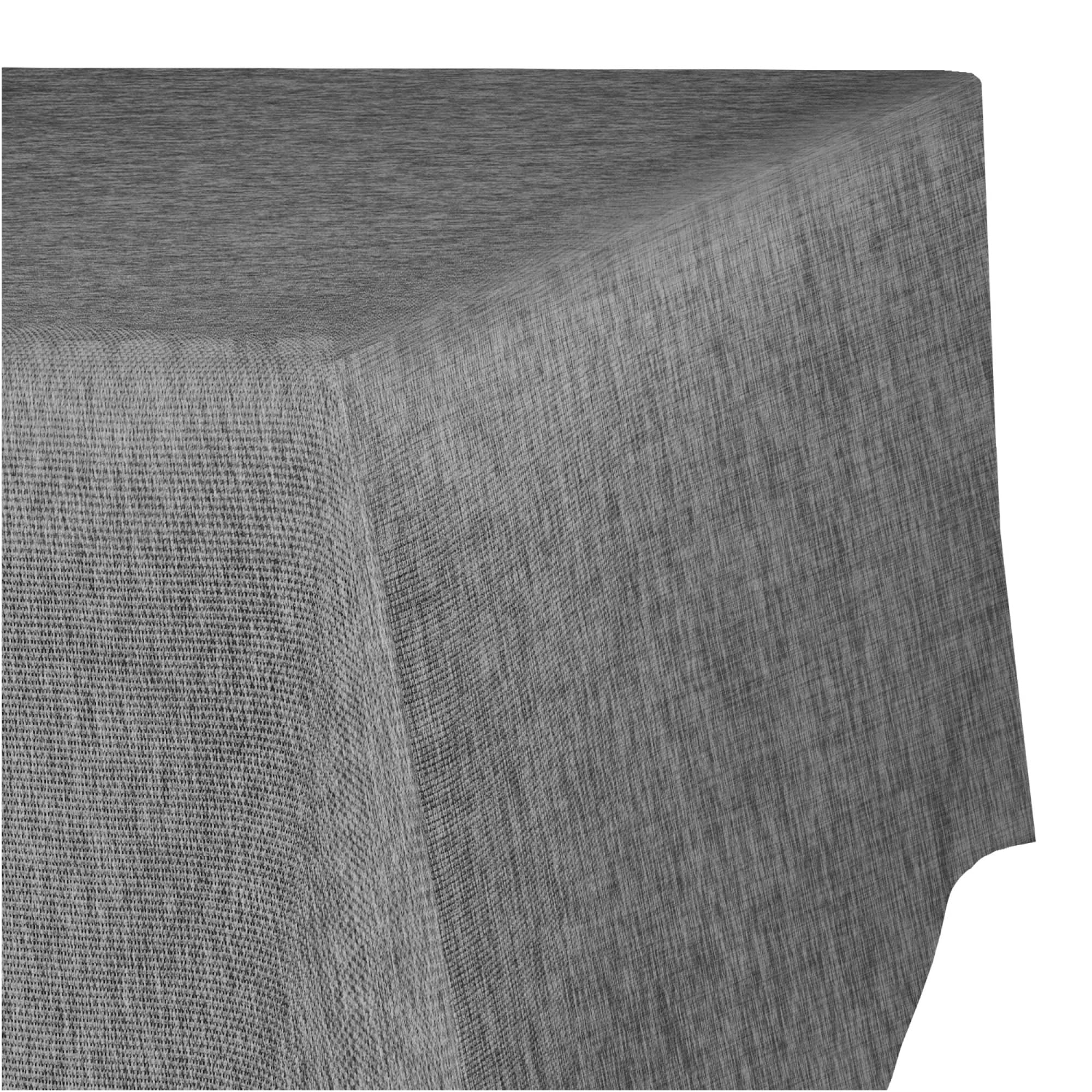 TEXMAXX Tischdecke abwaschbar eckig - Maßgefertigte Tischdecke Leinenoptik mit Lotuseffekt - Gartentischdecke wasserabweisend mit Fleckschutz