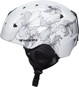 TentHome Professional Ski Snow Sport Helmet Adjustable Unisex Outdoor Snowboard Helmet Certified Safety Helmet Detachable Earmuff