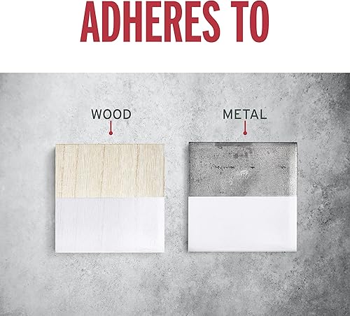 Miniatura 5 de Rust-Oleum 7797502 - Pintura anti-óxido para aplicación con brocha, cuarto de galón, blanco semibrillante (paquete de 1)