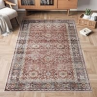 Vista 30 de Dripex Alfombra Lavable de Tribus - 2x5 Alfombra Antideslizante sin Desprendimiento para Pasillos, Resistente a Manchas, Alfombra de Cocina