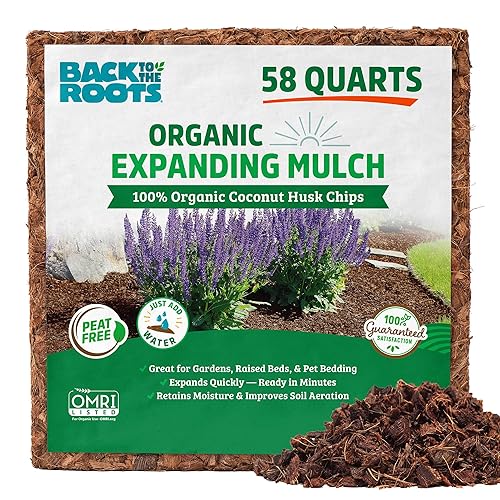 Back to the Roots 100% Organic Mulch, 58 Quart (2