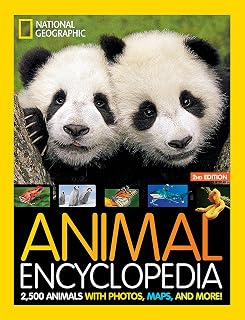 National Geographic Kids Animal Encyclopedia 2nd Edition: 2,500 Animals, 1,000 Photos, Maps & Fun Facts for Kids