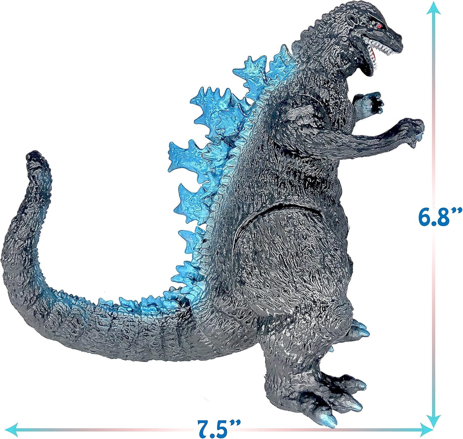 TwCare Classic 1954 65th Anniversary vs Heisei Era Monster Toy, Dinosaur Dragon Movie Series Movable Joints Dino Action Figures Birthday Gift for Boys and Girls, Carry Bag