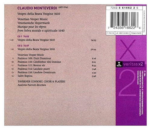 Miniatura 2 de Monteverdi Vespro della Beata Vergine 1610